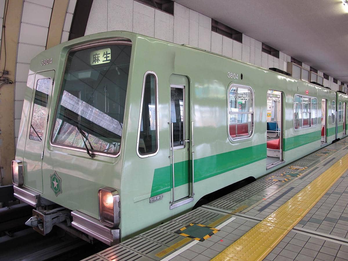 potret subway di Sapporo