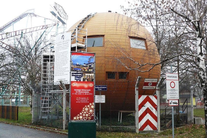 Republik Kugelmugel, Prater, Wina