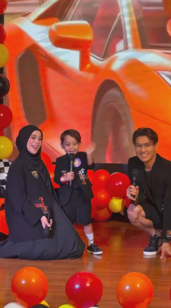 ulang tahun Levian (instagram.com/farahcarpetsofficial)