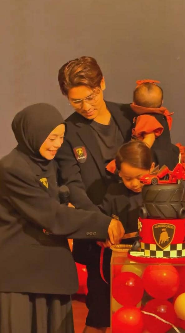 ulang tahun Levian (instagram.com/farahcarpetsofficial)