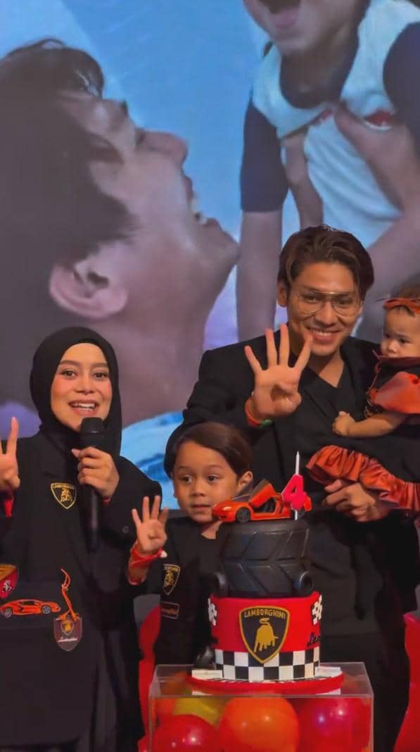 ulang tahun Levian (instagram.com/farahcarpetsofficial)