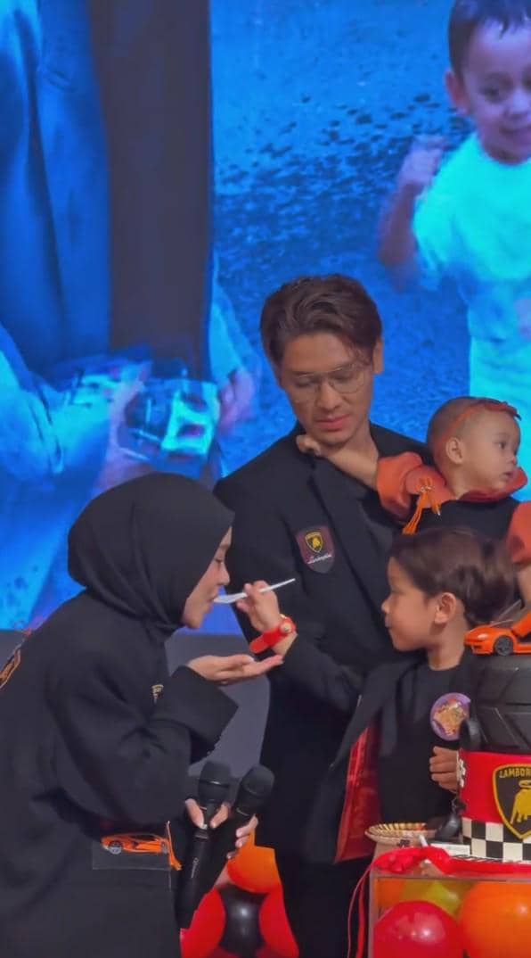 ulang tahun Levian (instagram.com/farahcarpetsofficial)