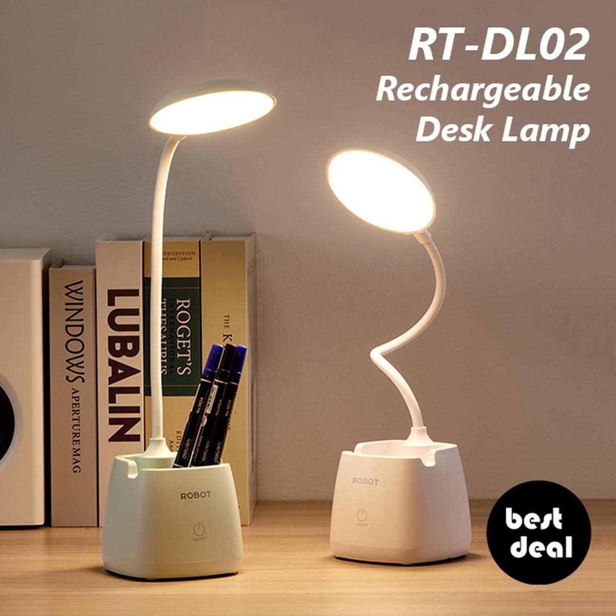 lampu belajar charger