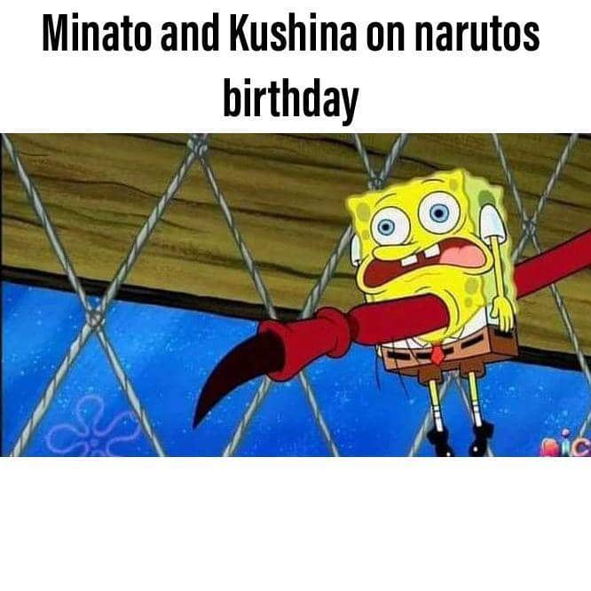 meme Naruto tentang ulang tahun