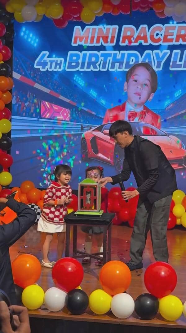 ulang tahun Levian (instagram.com/farahcarpetsofficial)