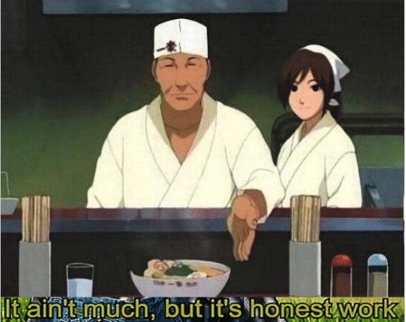 meme Naruto tentang ramen