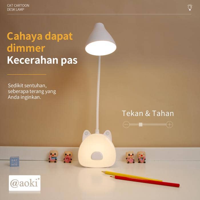 lampu belajar charger