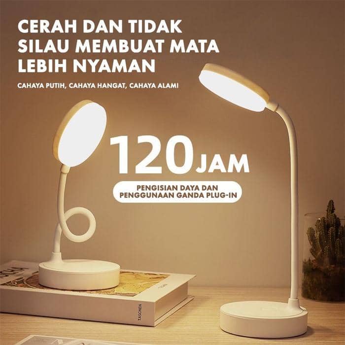 lampu belajar charger