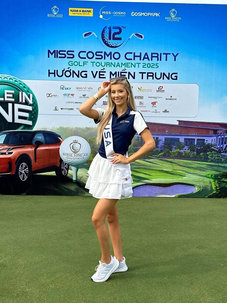 potret Yolina Lindquist, Miss Cosmo 2025