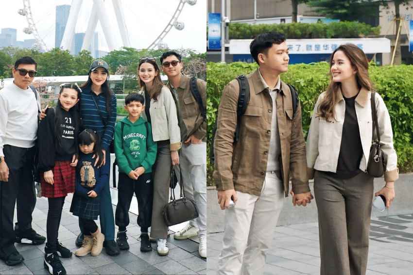 potret Sarah Menzel ikut liburan keluarga Anang-Ashanty