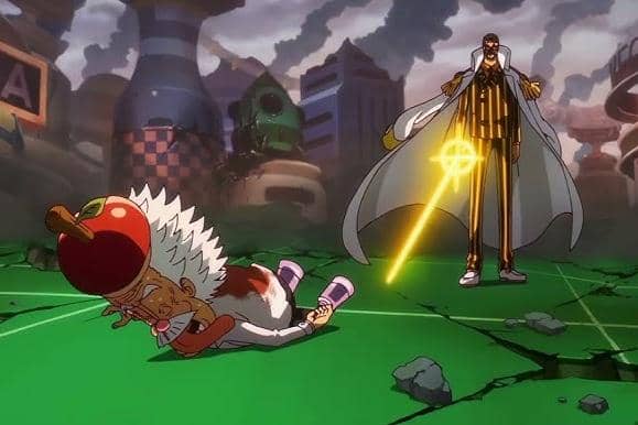 Kizaru membunuh Vegapunk.