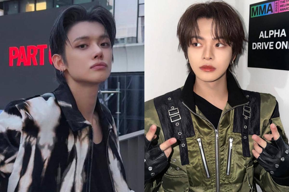 Potret Yeonjun TXT dan Leo ALPHA DRIVE ONE 