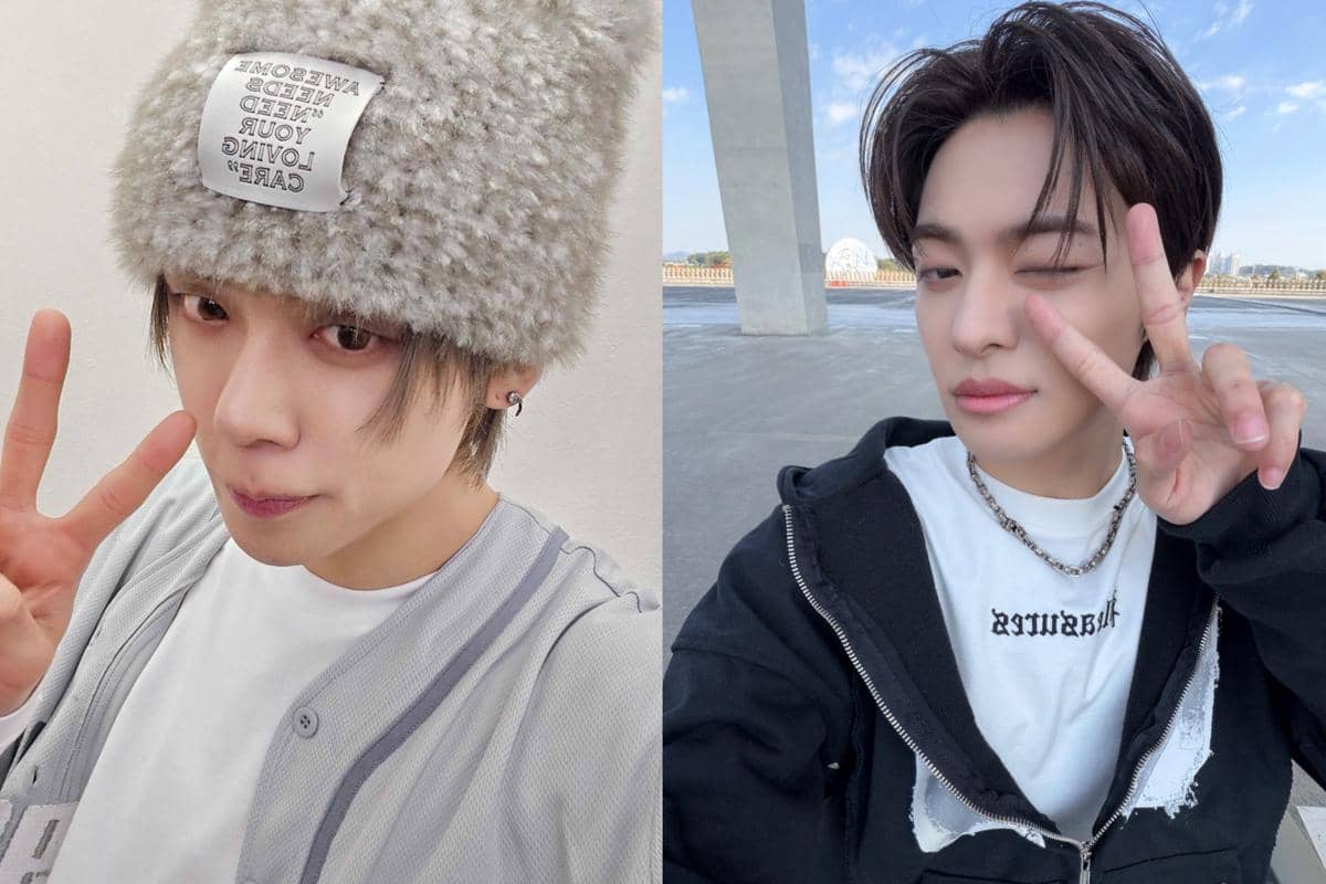 Potret Yeonjun TXT dan Leo ALPHA DRIVE ONE 