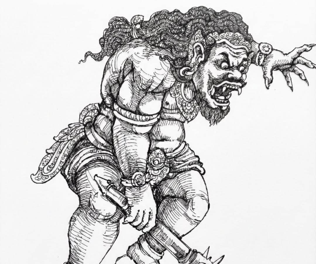 Hidimba dari ST Dharma Bakti Mandala, Banjar Petangan Kaja, Ubung Kaja.