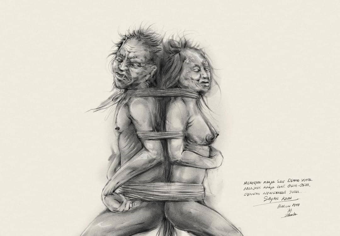 Sayan Kaon dari ST Yowana Samhita Dharma, Banjar Balun, Pemecutan Kaja.