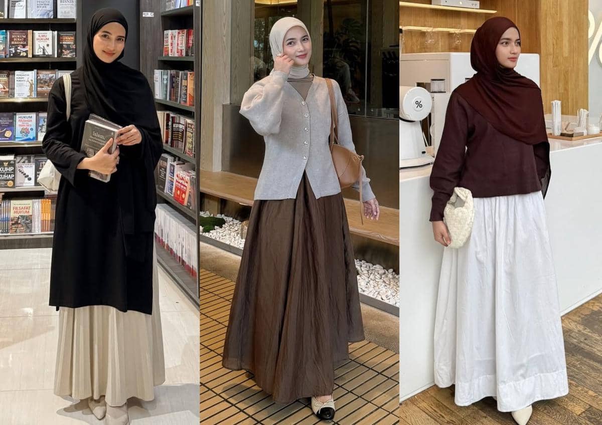 Inspirasi OOTD ala Nilla Alfi 