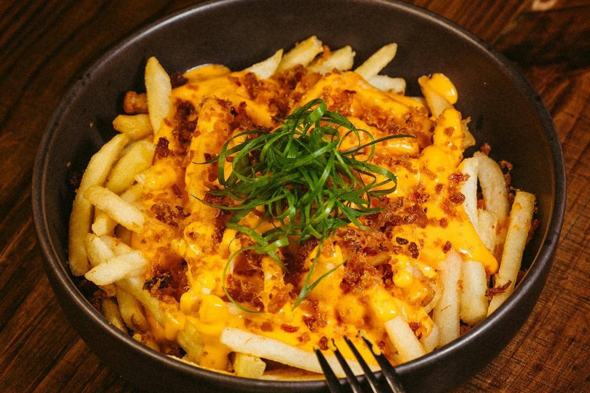 ilustrasi loaded cheese fries 