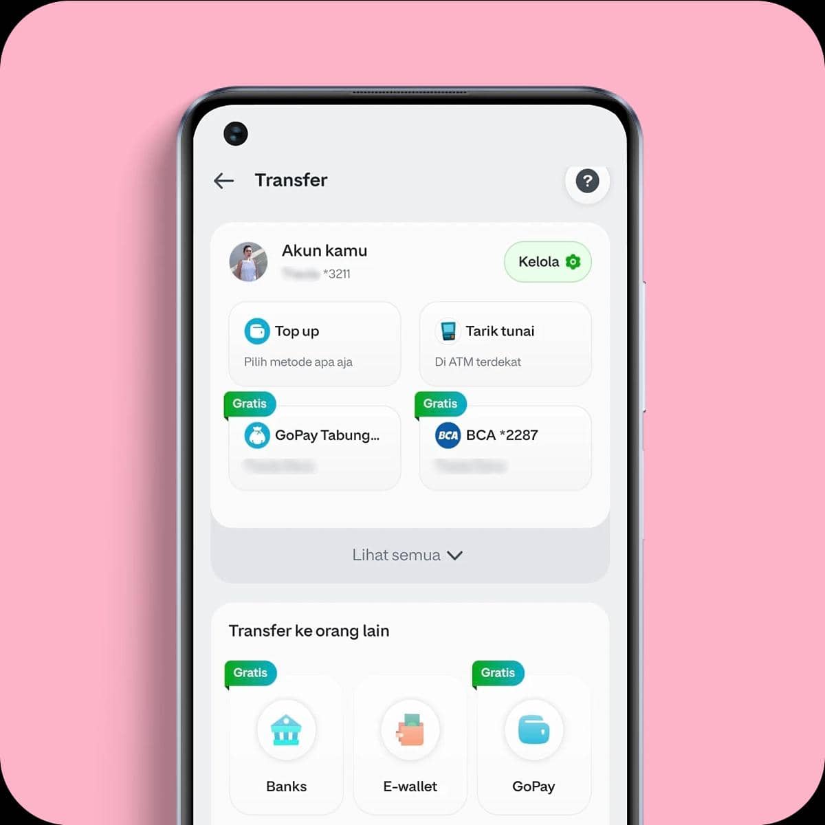 ilustrasi aplikasi GoPay