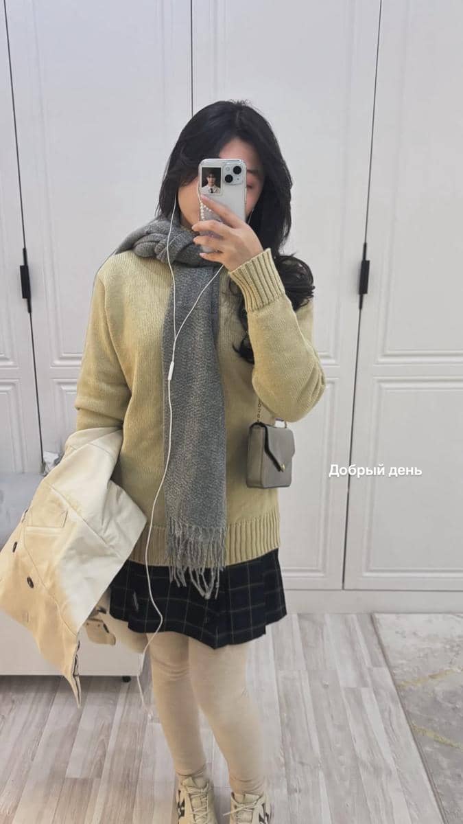 Keluarga Pasha liburan musim dingin di Kazakstan.