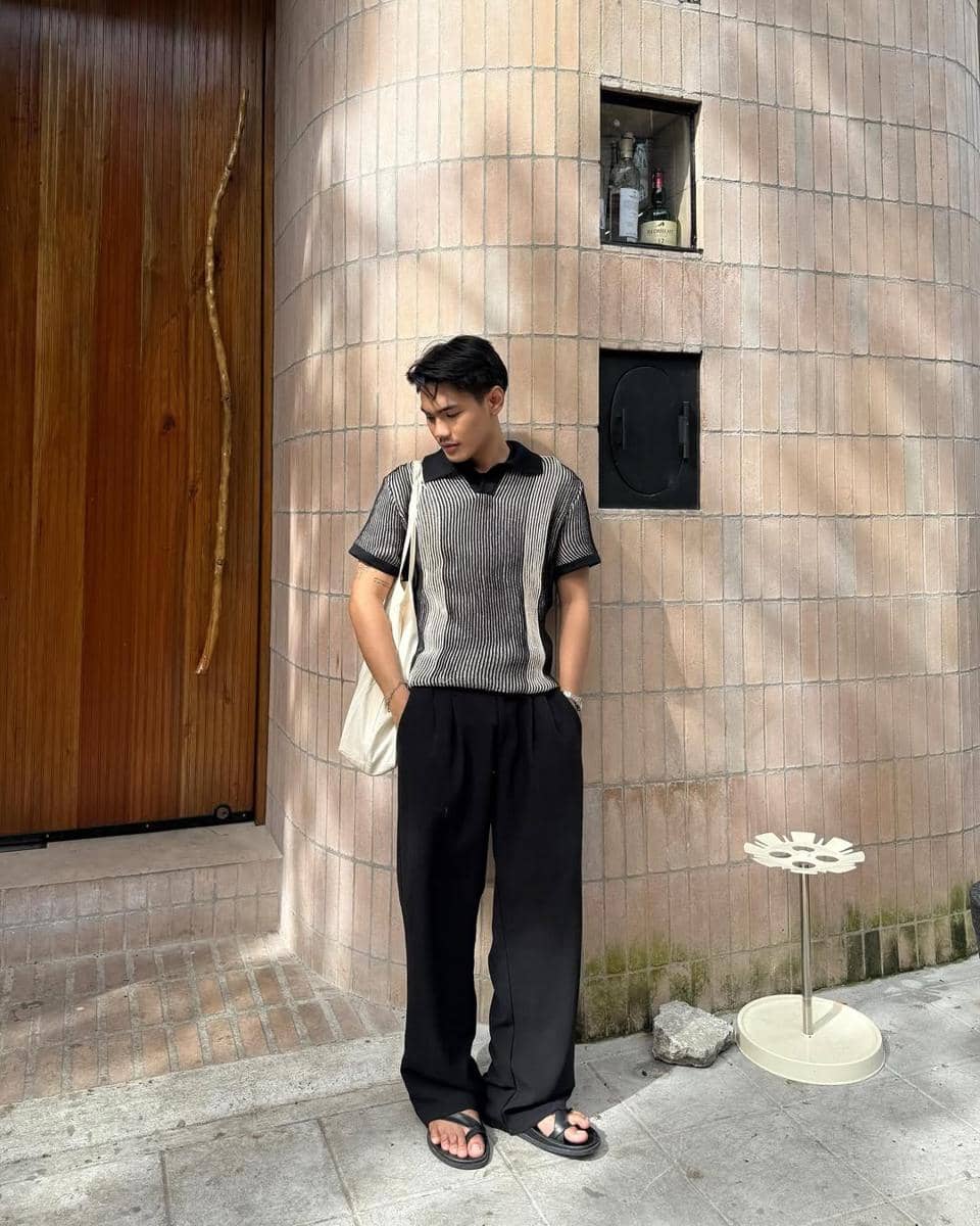 OOTD Santai ala Aktor Filipina Justin Bangsil