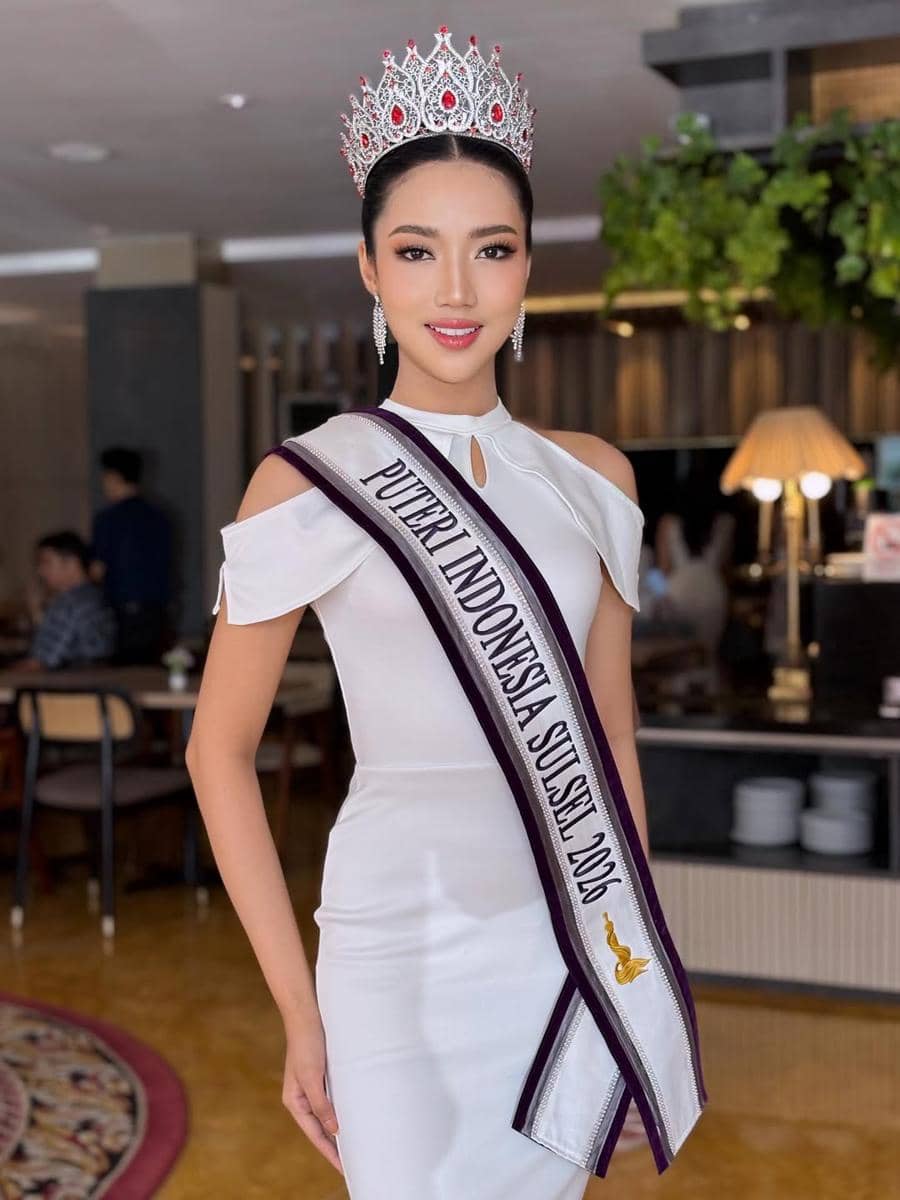 Potret Puteri Indonesia Sulawesi Selatan 2026, Nanda Aprianti