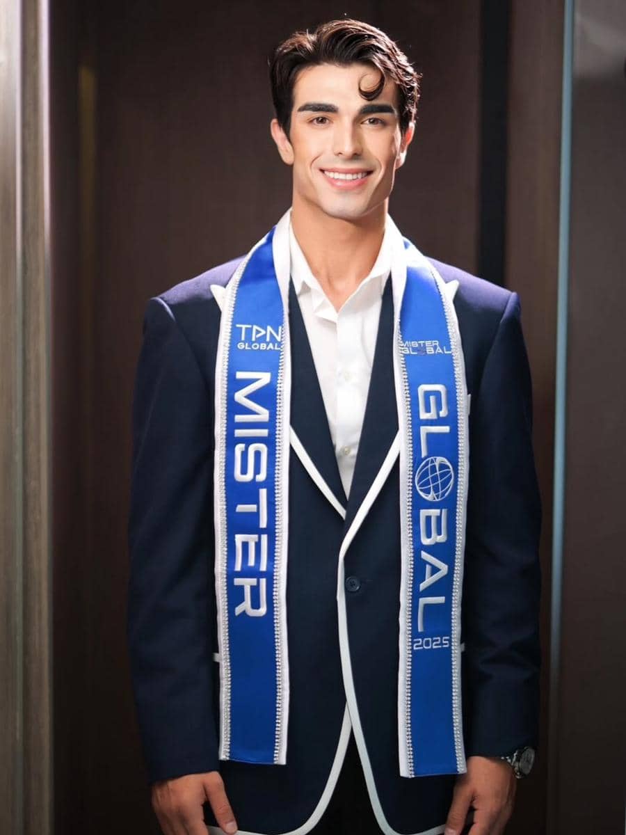Potret Mister Global 2025, Alejandro Ortega