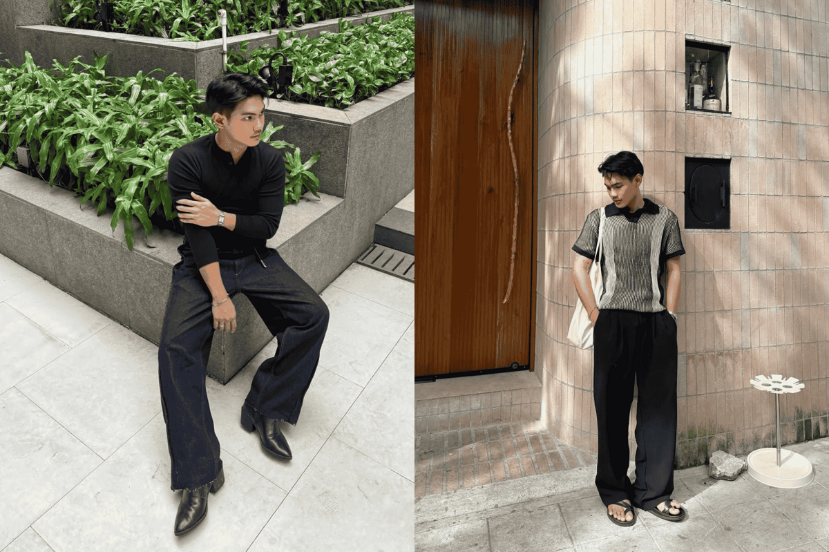 OOTD Santai ala Aktor Filipina Justin Bangsil