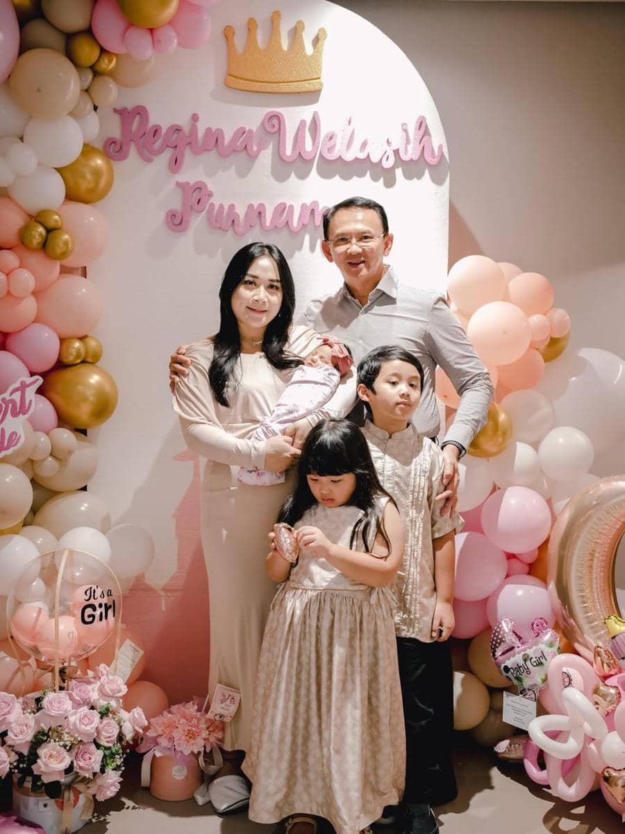 Nama anak Ahok dan Puput