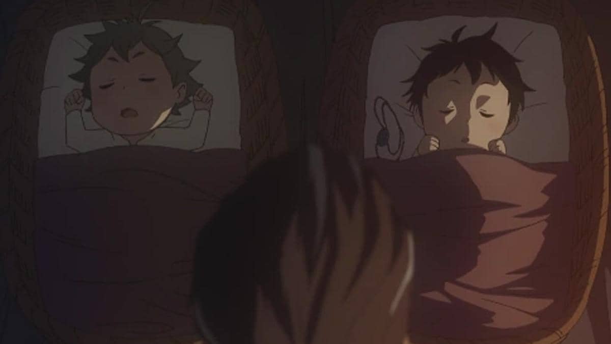 Asta dan Yuno saat bayi - Black Clover