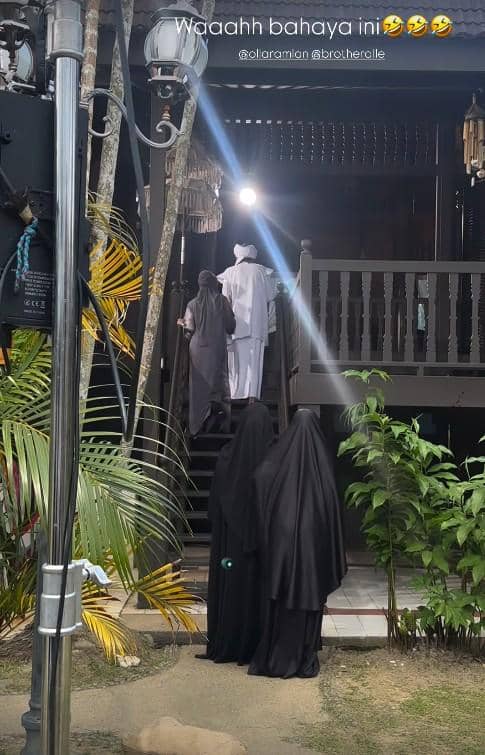 Olla Ramlan Syuting Walid The Series Season 2 (instagram.com/ollaramlan)