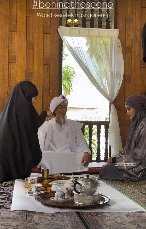 Olla Ramlan Syuting Walid The Series Season 2 (instagram.com/ollaramlan)