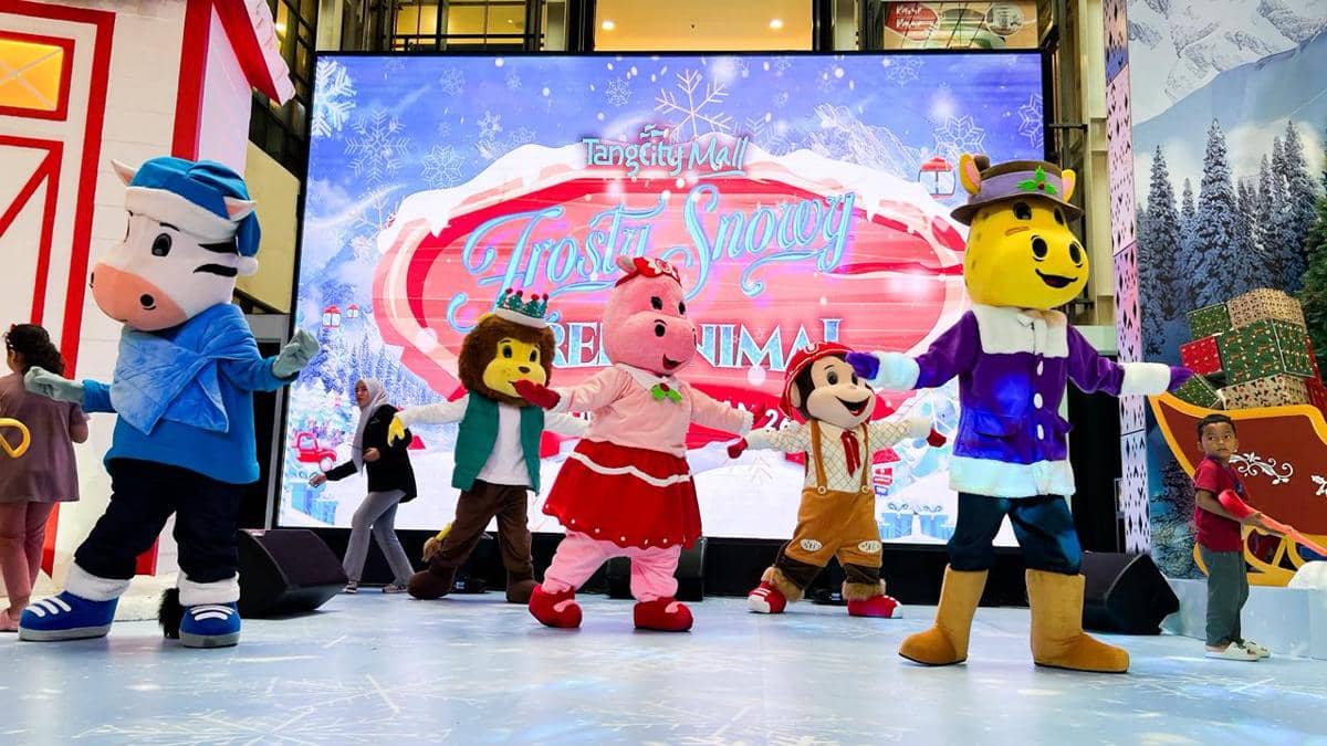 Frosty Snowy Frenznimal Tangcity Mall Tangerang