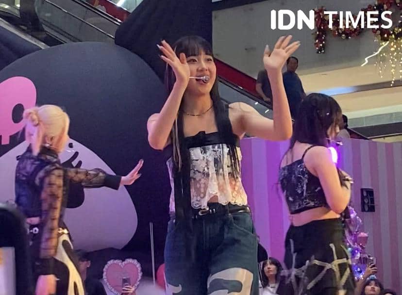 potret meet and greet VVUP di Lippo Puri Mall, Jumat (26/12/2025) 