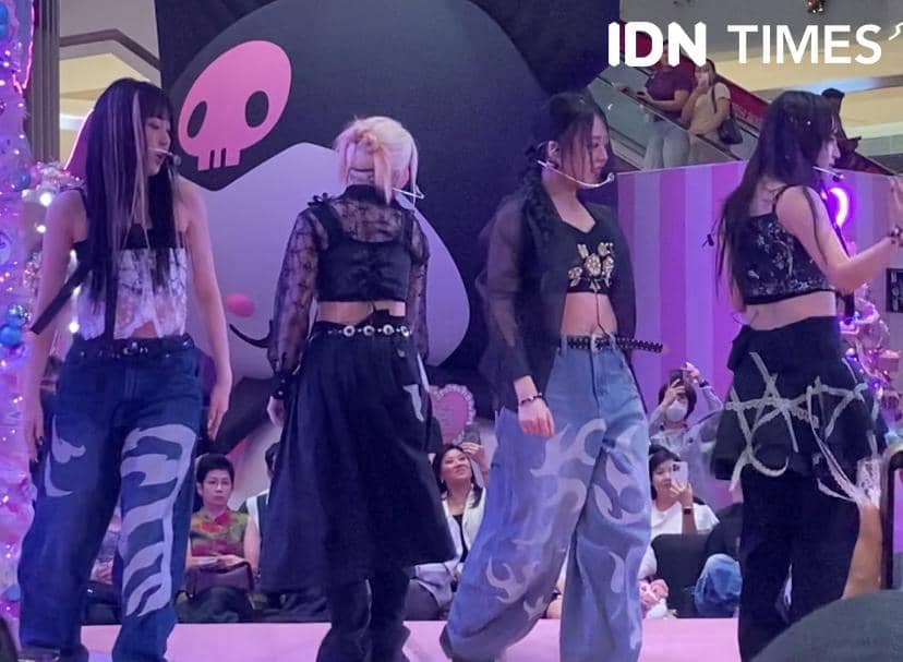 potret meet and greet VVUP di Lippo Puri Mall, Jumat (26/12/2025) 