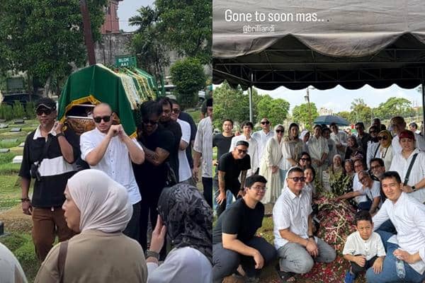 Pemakaman Kakak Tiko Aryawardhana (instagram.com/tikoaryawardhana)Pemakaman Kakak Tiko Aryawardhana (instagram.com/tikoaryawardhana)