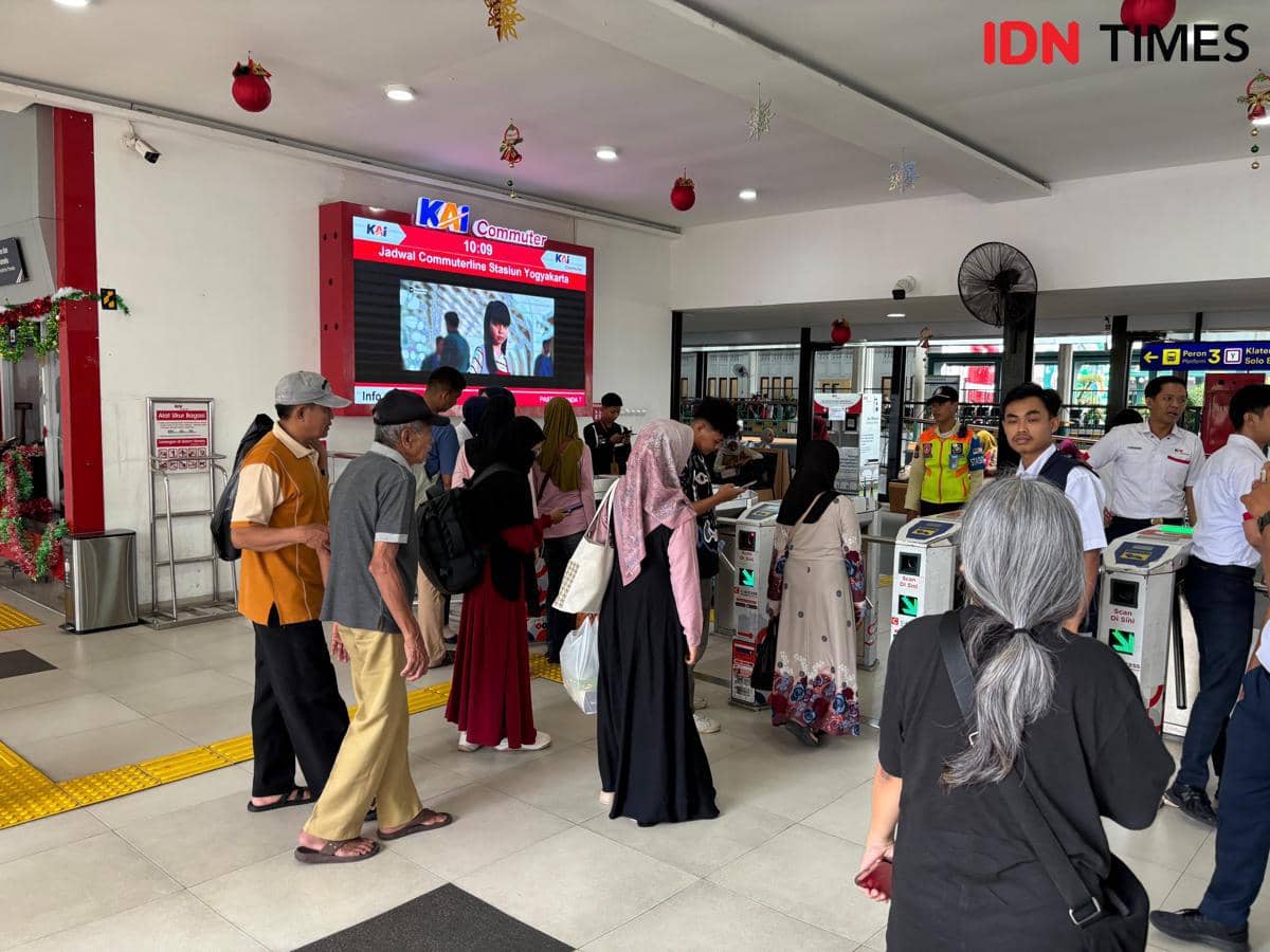 Nataru, KAI Commuter Wilayah 6 Jogja Layani Ratusan Ribu Penumpang