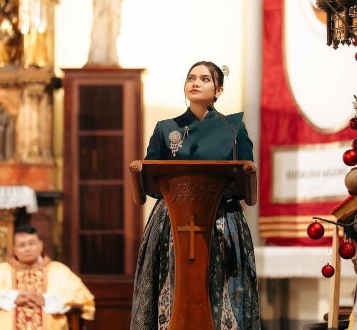 Citra Scholastika jadi pemazmur di Malam Natal 2025