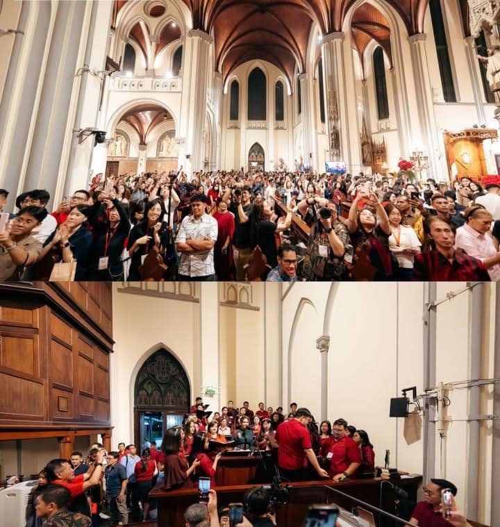 Citra Scholastika jadi pemazmur di Malam Natal 2025