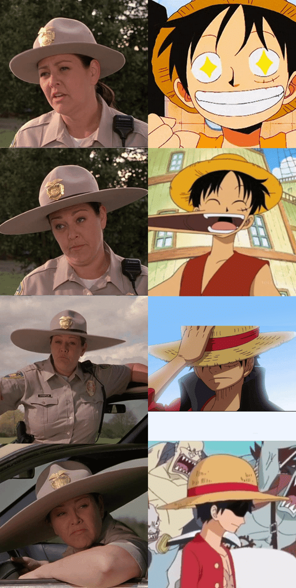 meme One Piece tentang topi
