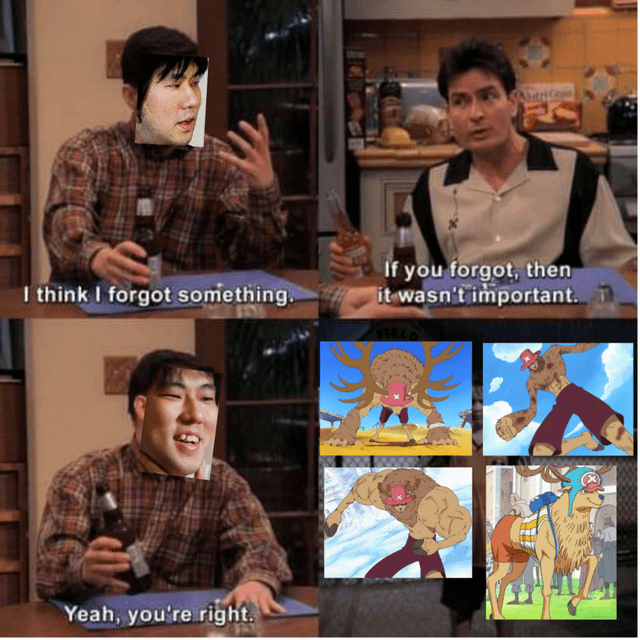 meme perubahan wujud Chopper