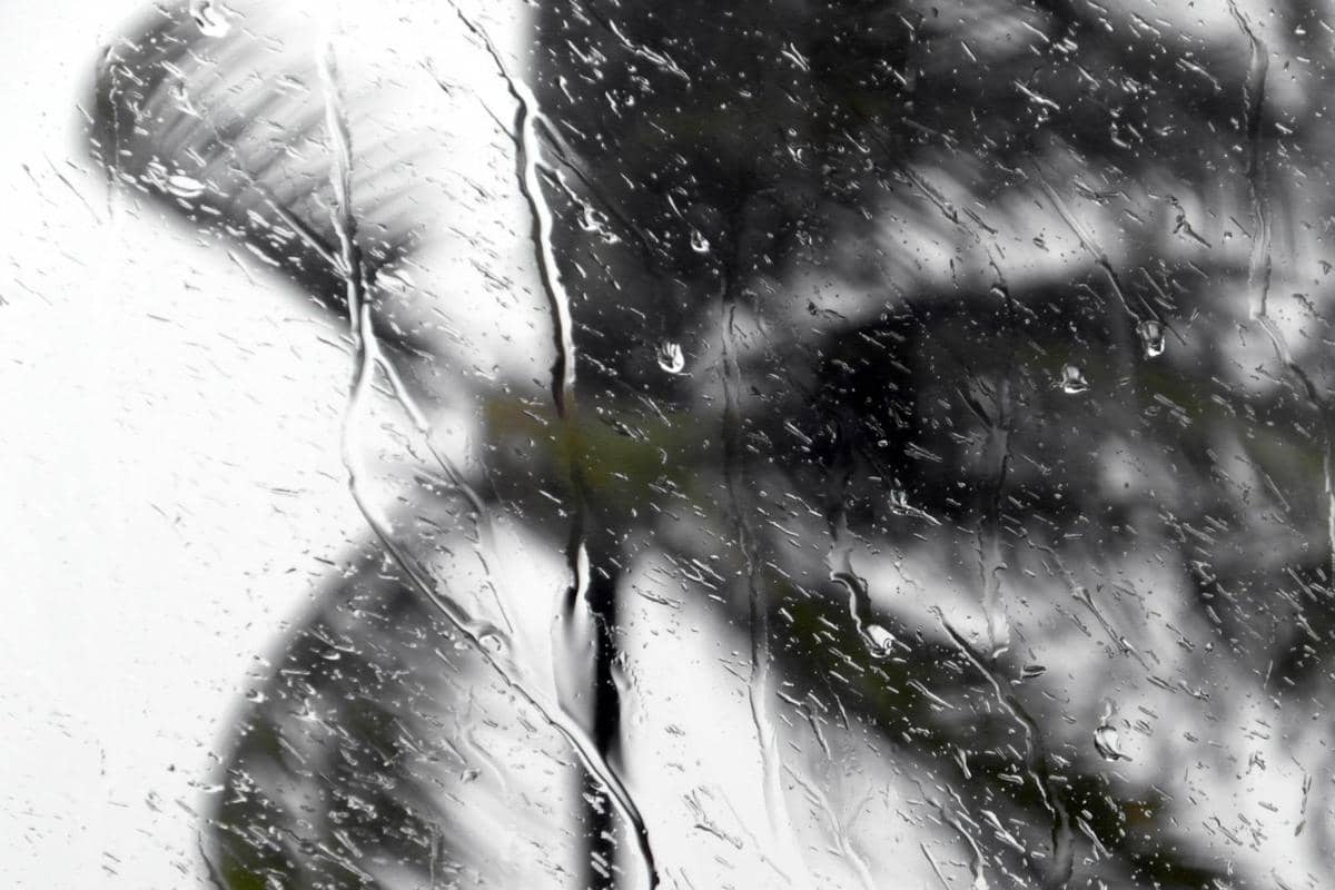 Ilustrasi kondisi hujan deras