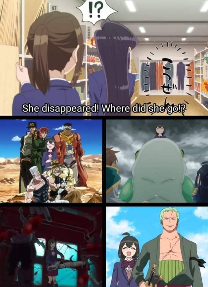 meme Zoro ikut campur di anime lain