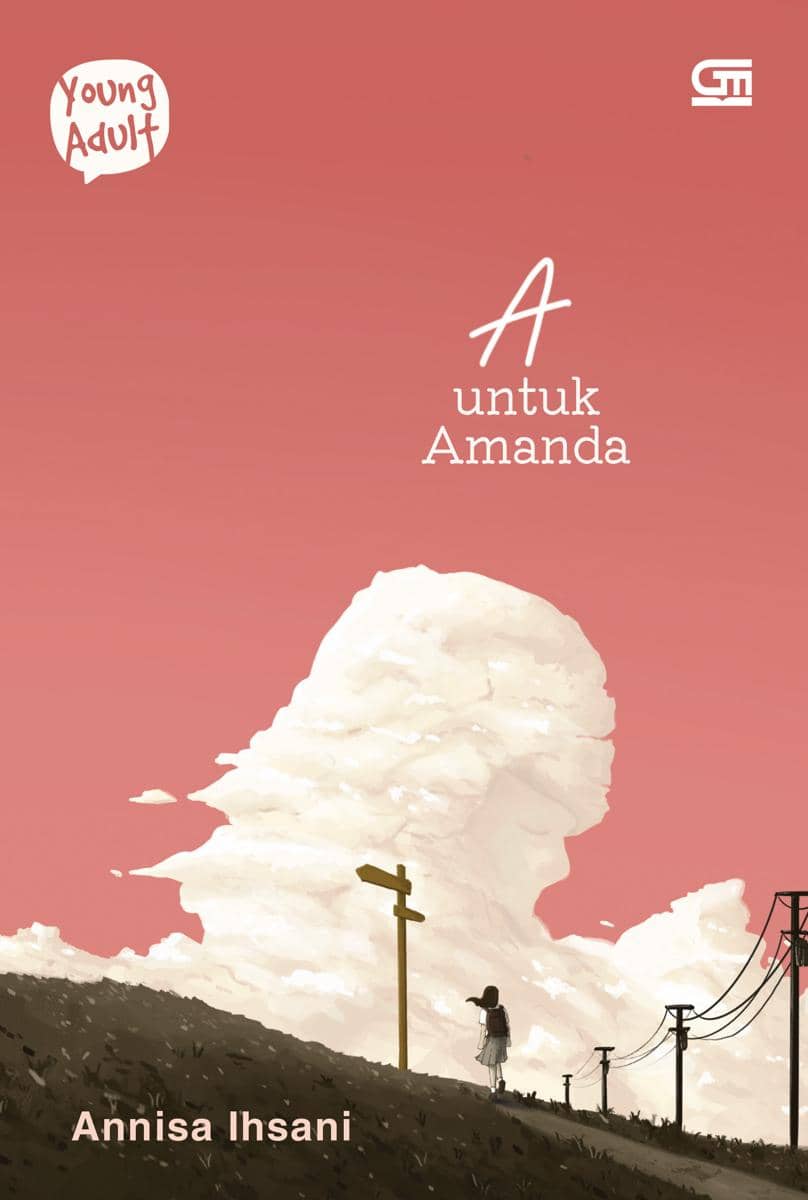 Cover A untuk Amanda karya Annisa Ihsani.