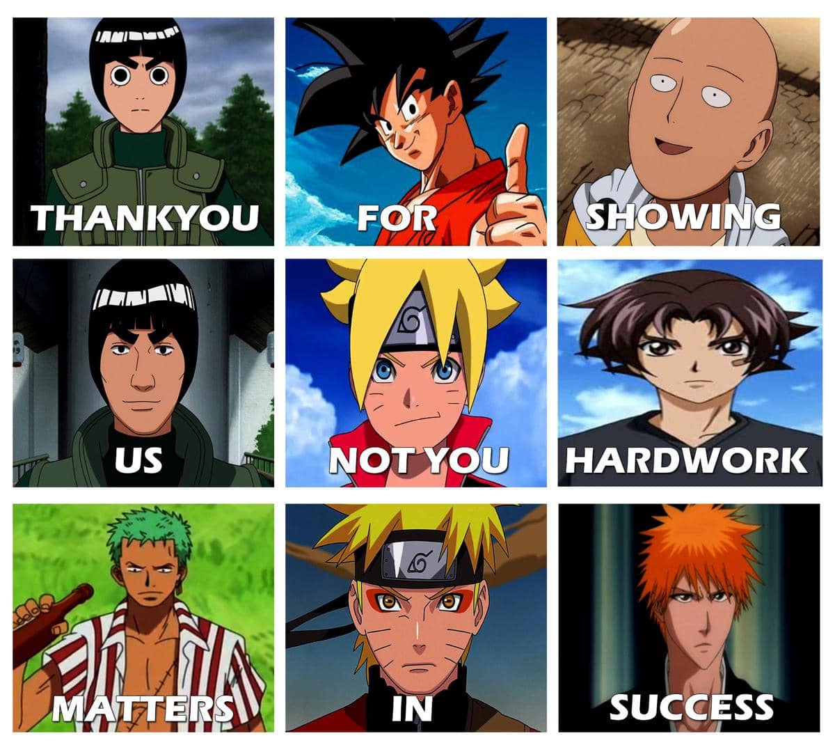 meme Zoro nyasar di dunia Naruto