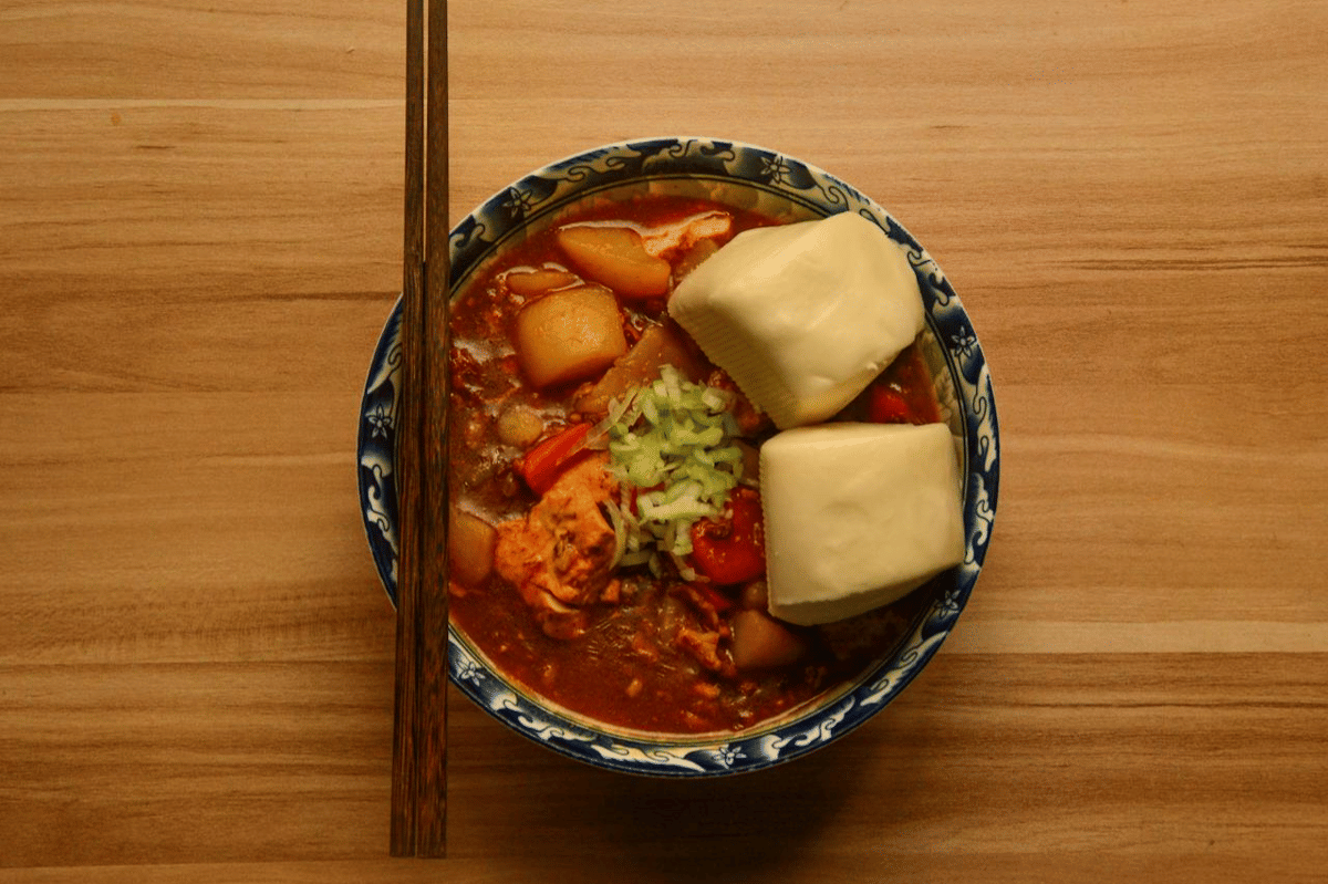 ilustrasi semur sapi ala Jepang