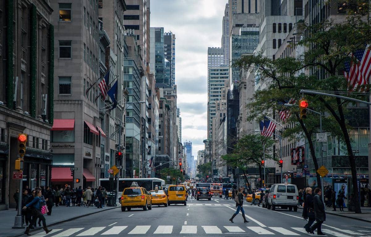 Kota New York di Amerika Serikat.