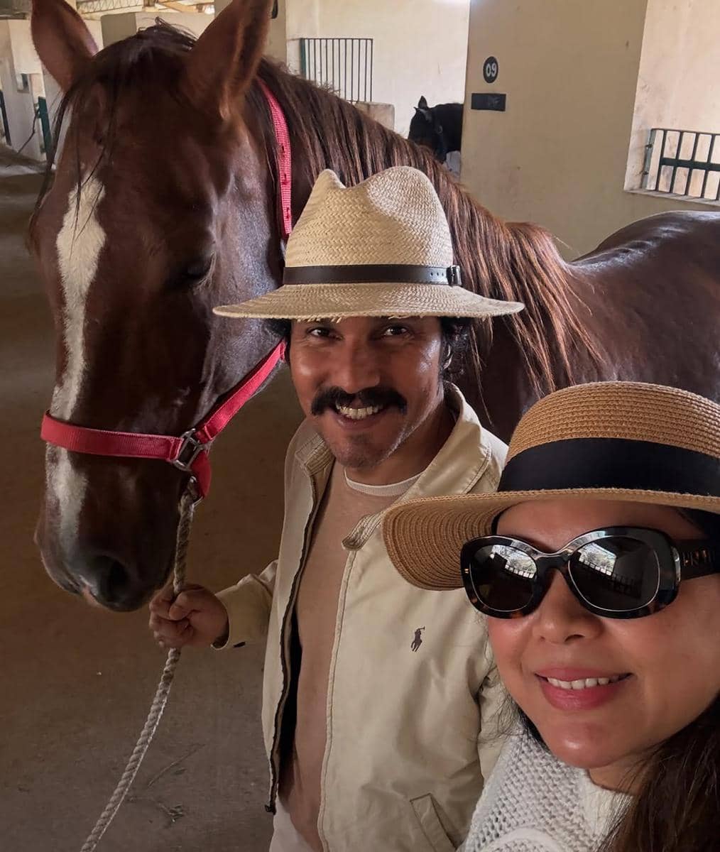 Randeep Hooda dan istri