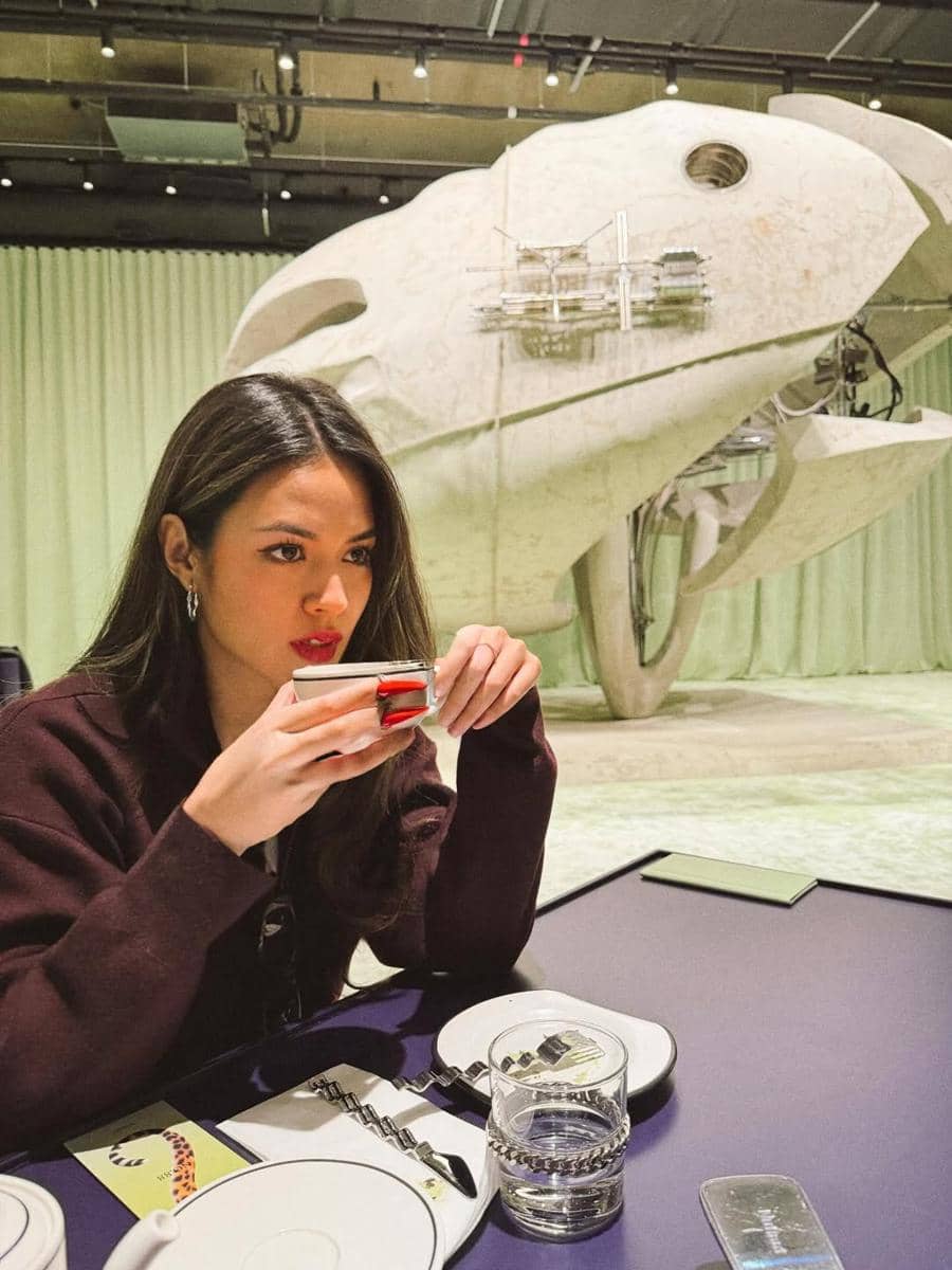 Raisa dan Zalina liburan musim dingin di Korea Selatan.