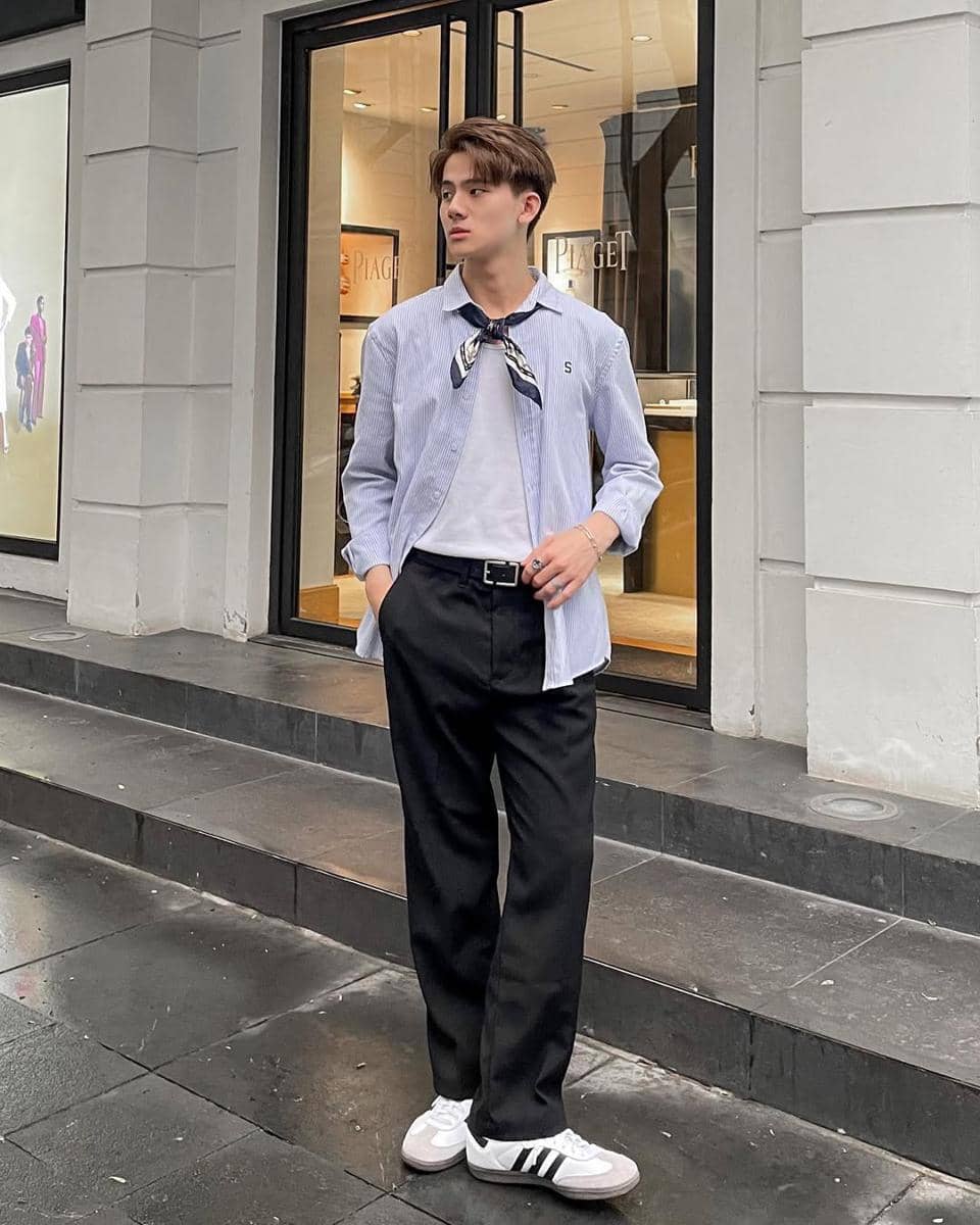 Outfit Boyfriend Material ala Thanh Dat