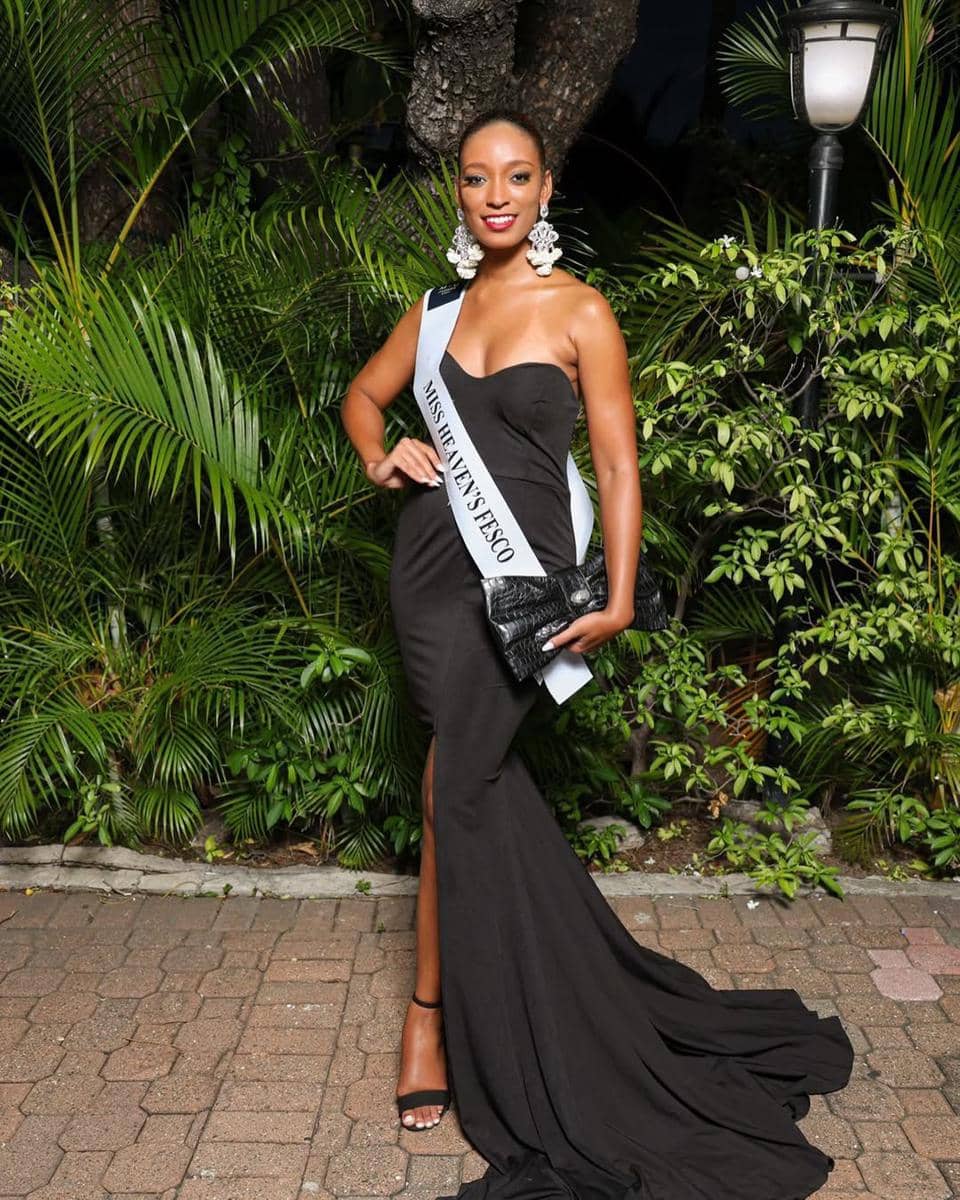 Potret Miss Intercontinental Jamaika 2025, Christabelle Brown